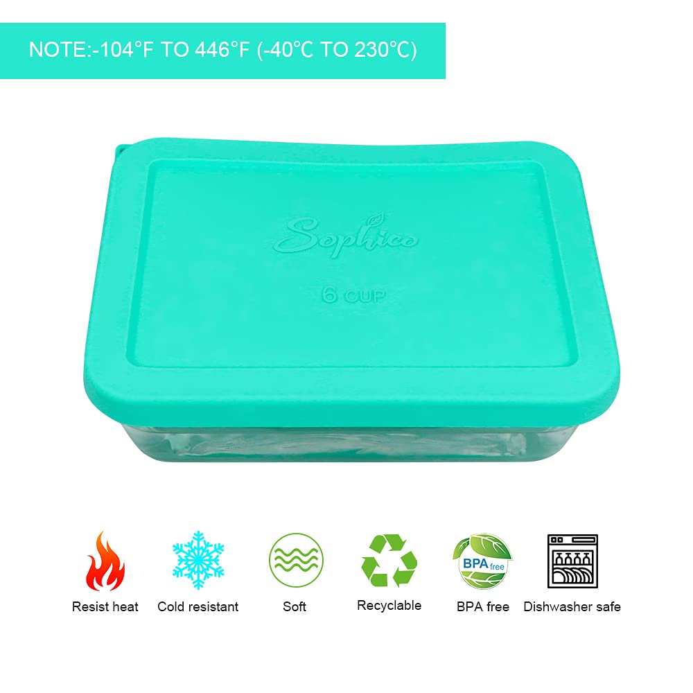 SOPHICO lid seal closeup highlights leak-proof edge for spill-free storage.