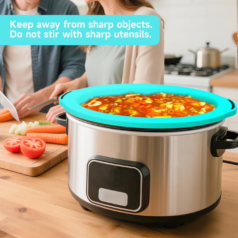 SOPHICO ChefAid silicone liner with handles makes lifting and washing simple.