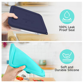 SOPHICO freezer-safe heat-resistant silicone lid for versatile storage