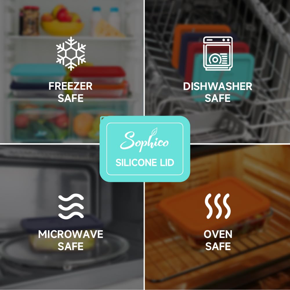 SOPHICO silicone lid with hanging hole for easy drying