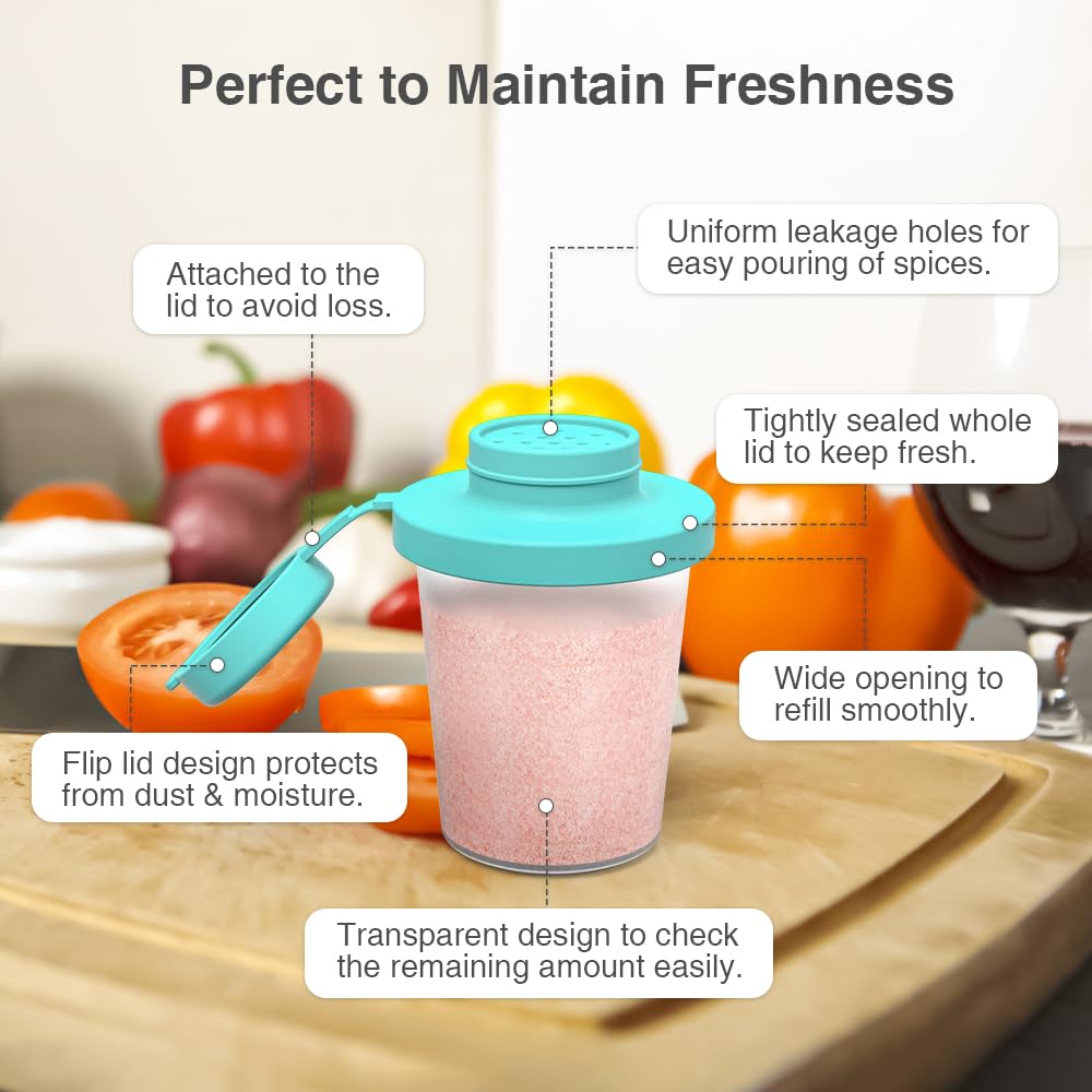 SOPHICO portable shakers ideal for picnics and trips.