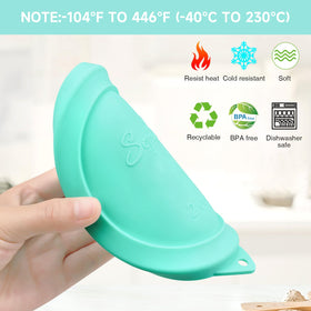 Sophico heat and cold resistant lids handle diverse temperatures.