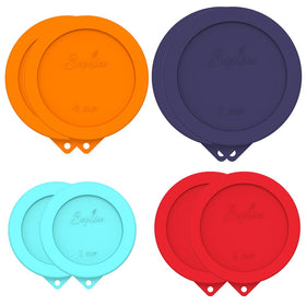 SOPHICO round silicone lid for 1 cup with airtight seal and freshness.