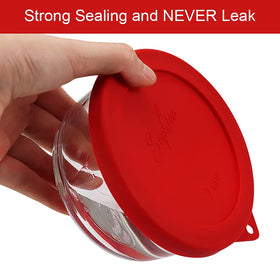SOPHICO silicone lid is dishwasher-safe and freezer-safe for easy cleanup.