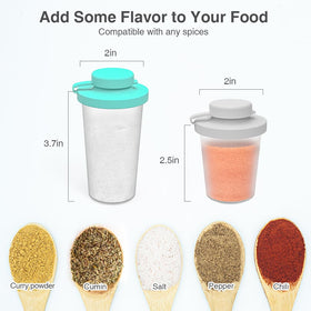 SOPHICO silicone lids allow dry-erase labeling for quick prep.