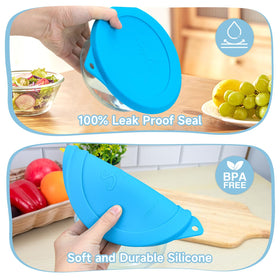 Hanging hole design saves space and speeds drying after washing.