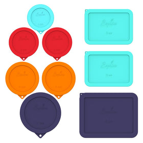 SOPHICO silicone storage cover lid for 1 cup bowls provides an airtight seal to prevent spills.