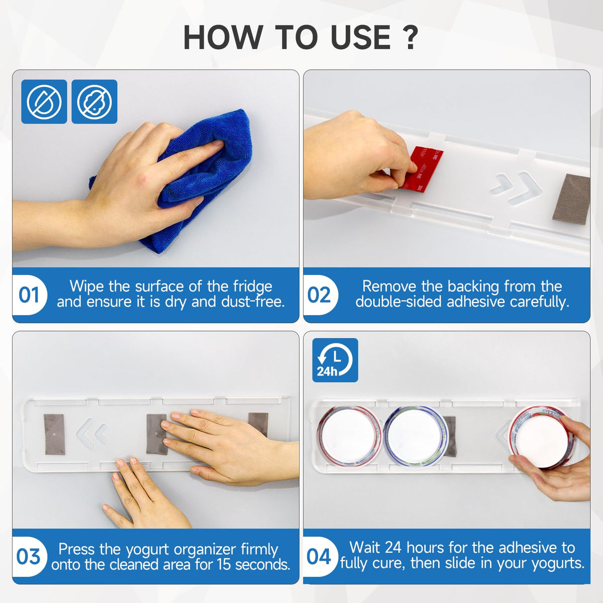 ABS material provides sturdy, lightweight durability for daily use.