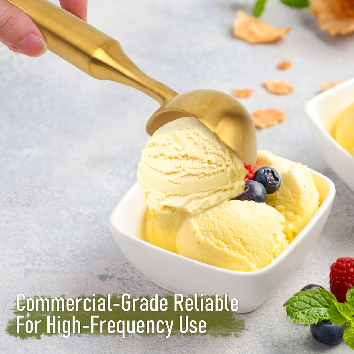 SOPHREPT 1.8-inch ice cream scoop for precise portions