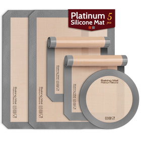 Sopito platinum silicone mat on a half-sheet tray for easy non-stick baking.