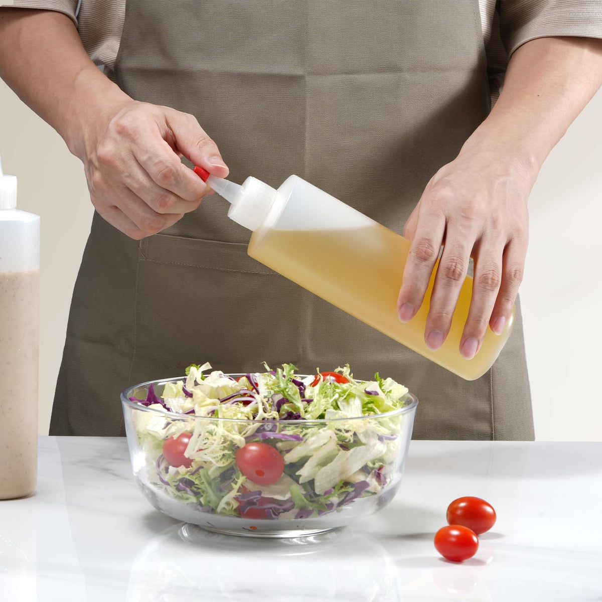 Sopito 16oz dishwasher-safe bottles shown in travel setup