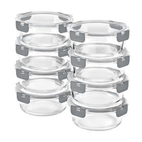 Sorbus borosilicate glass storage highlights durability and safety