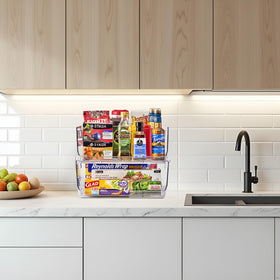 Sorbus BPA-free stackable bin provides durable, safe organizing solution