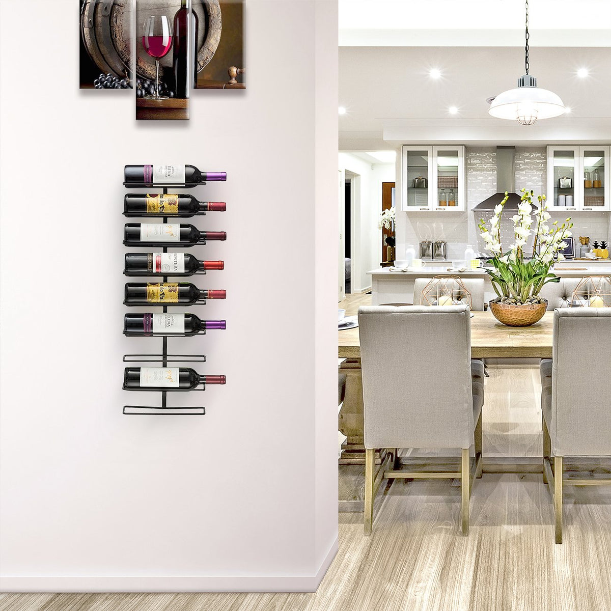 Sorbus kitchen wall storage rack, saving counter space