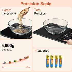SORMDMRD Smart Scale analyzes 23 nutrients to support mindful meal planning