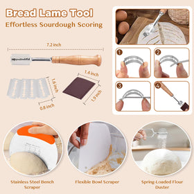 SORON bread lame with extra blades for scoring