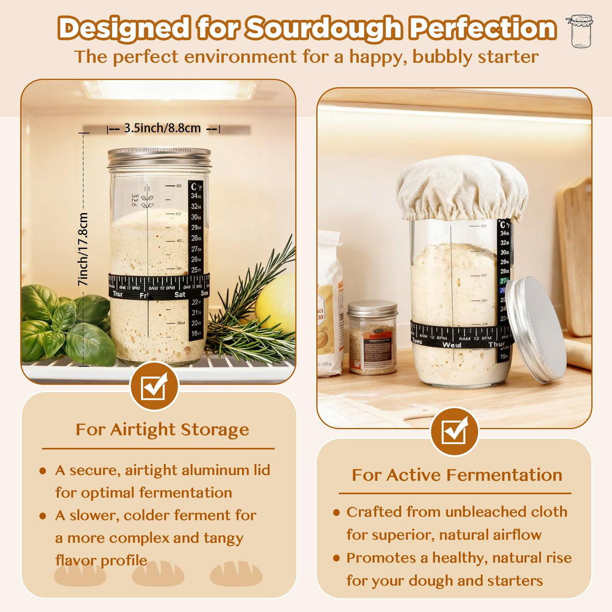 SORON silicone bread slings shown for easy loaf transfer
