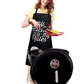 Sosolong apron adjustable neck straps for comfortable fit.