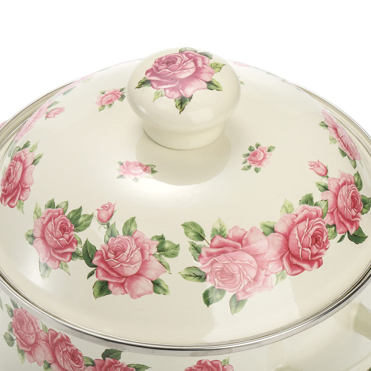 SOUJOY ceramic nonstick coating inside and out for easy cleanup.