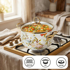 SOUJOY ceramic nonstick coating enables easy cleanup