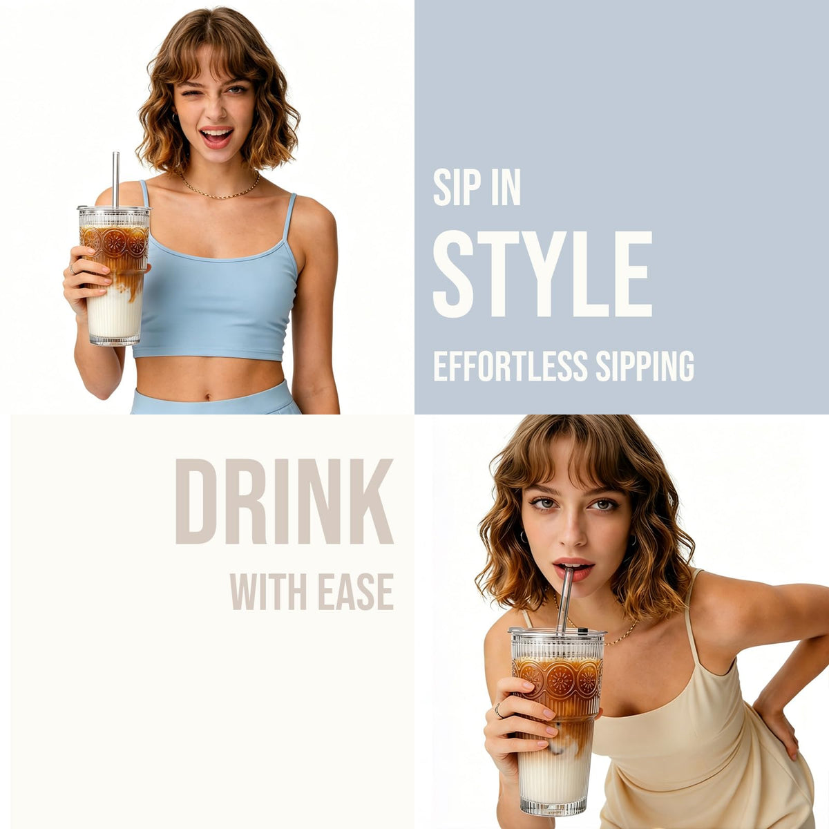 SoulTimes 20oz capacity keeps you hydrated all day long.