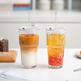 SoulTimes glass straw set for easy, eco-friendly sipping
