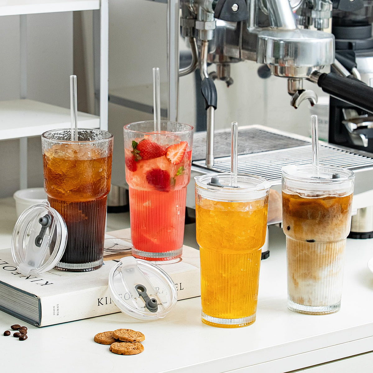 SoulTimes tumbler lid showing spill-proof design