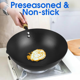 Souped Up Recipes 10-inch compact wok ideal for 1–2 servings.
