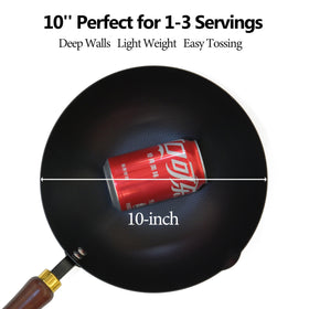 Souped Up Recipes set includes wok and lid for quick kitchen upgrade.