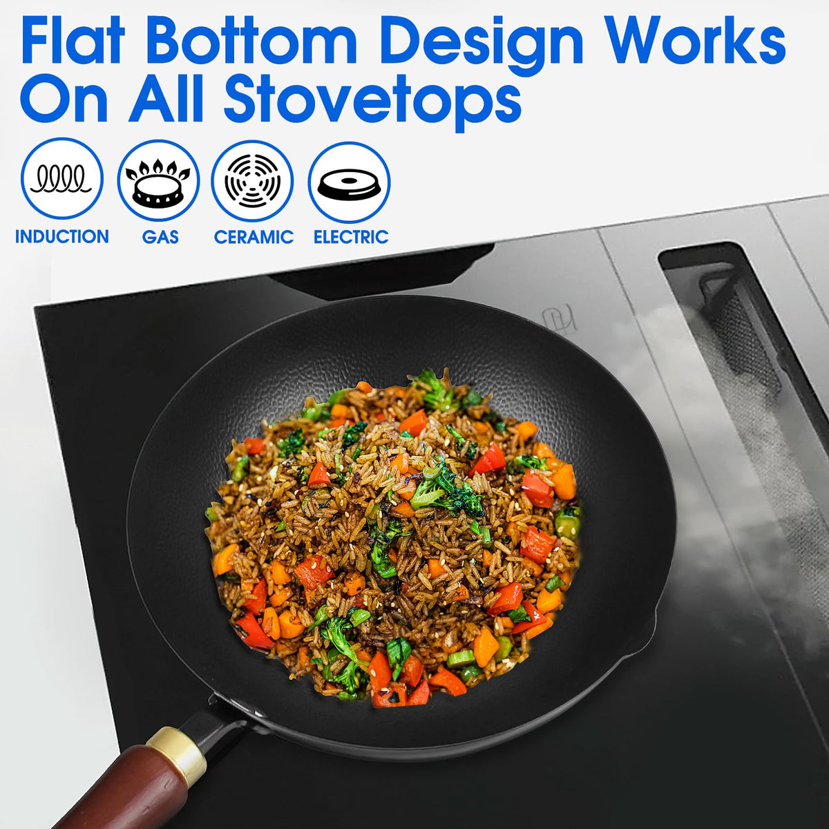 Souped Up Recipes video guide helps beginners season and use the wok.