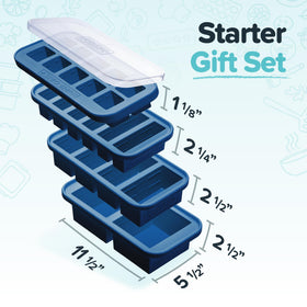 Souper Cubes blueberry one-cup freezer tray ideal for sauces and single meals