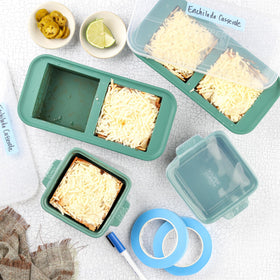 Souper Cubes dishwasher-safe trays simplify cleanup after meals.