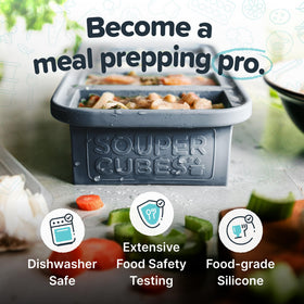 Souper Cubes silicone freezer molds oven safe up to 415F