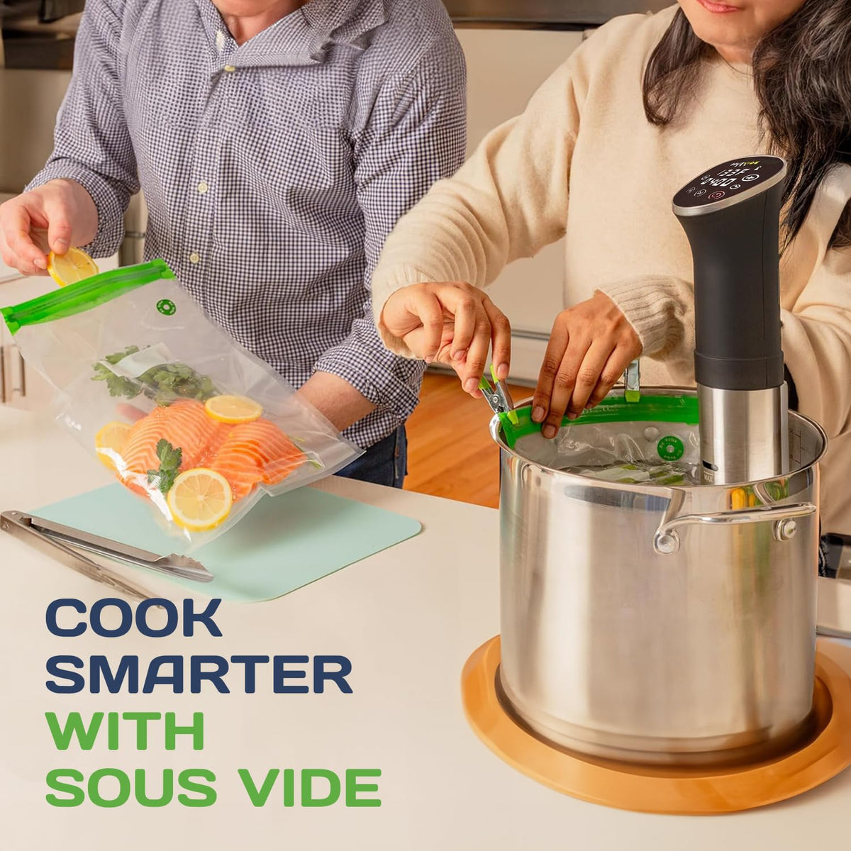 SOUSVIDE ART precise temp control LED for reliable cooking sessions