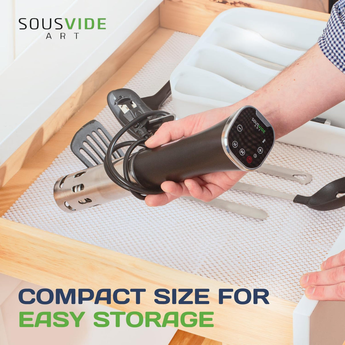 SOUSVIDE ART stainless steel cooker body for durable everyday use