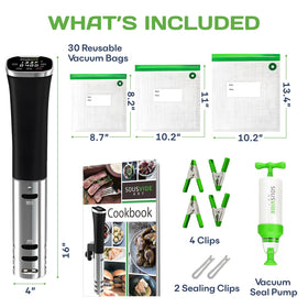SOUSVIDE ART vacuum pump and sealing tool for secure bag closures