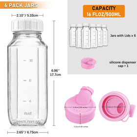 Sovietiep bottle with measuring marks for easy portion control.