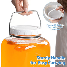 Sovietiep glass is food-grade and lead-free for safe storage.