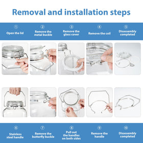 Sovietiep easy-clean wide opening simplifies refilling and cleaning.