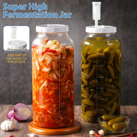 Sovietiep odorless BPA-free glass jar preserves flavors safely