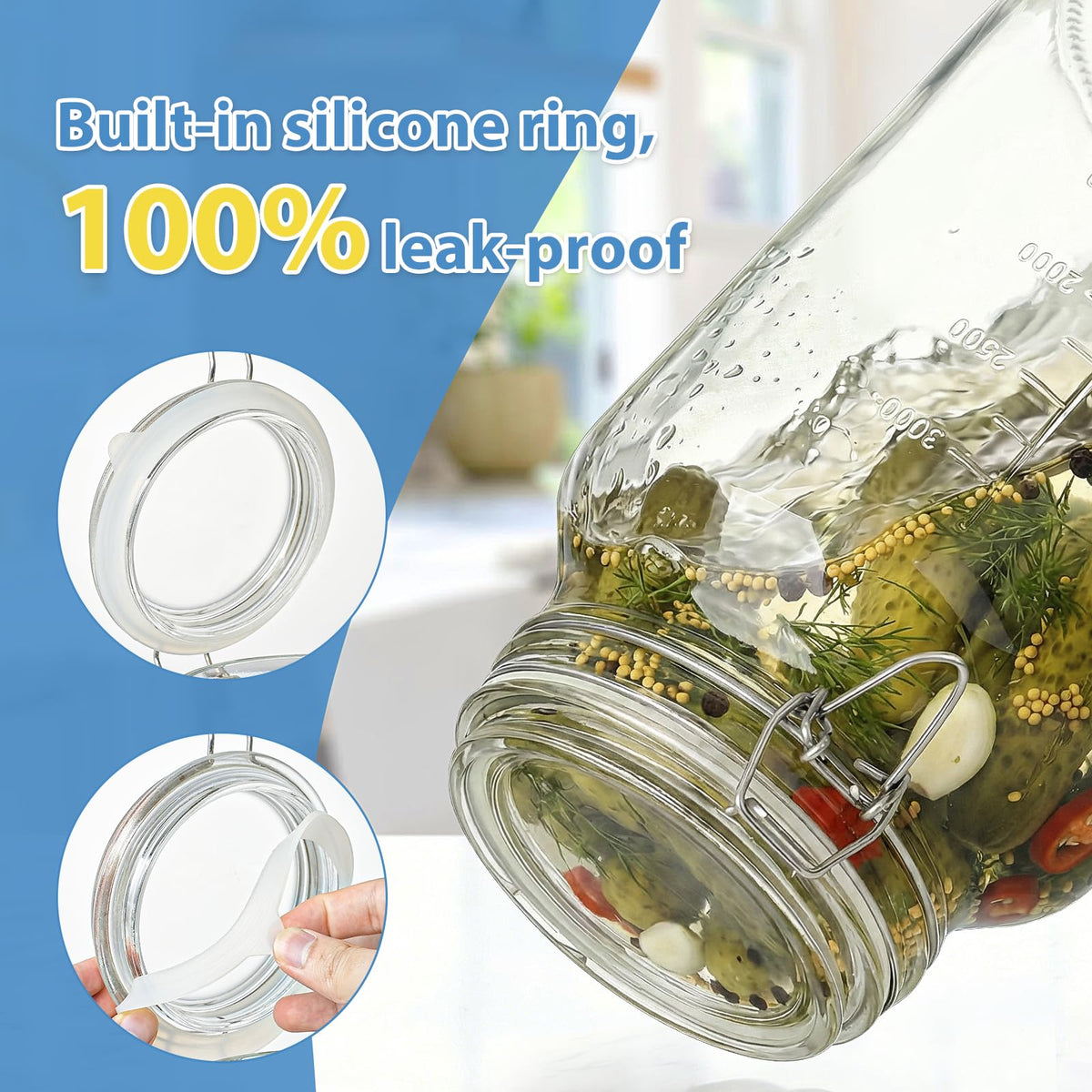 Sovietiep silicone gasket detail, durable seal for dry and liquid foods.