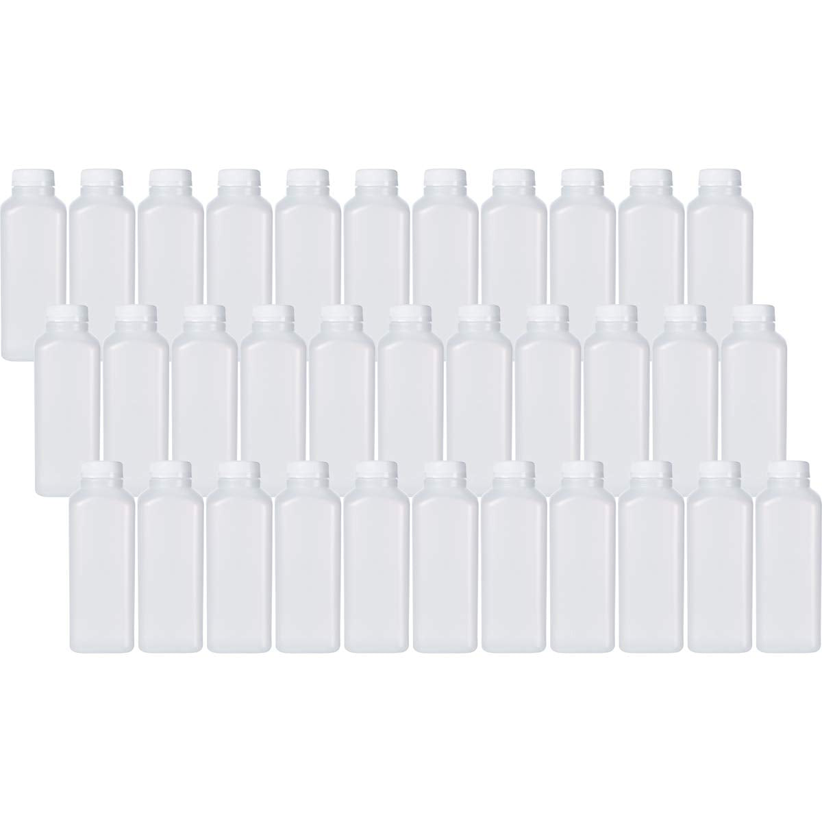 Soymerica 16oz bottle close-up with tamper-evident cap for safe beverage storage
