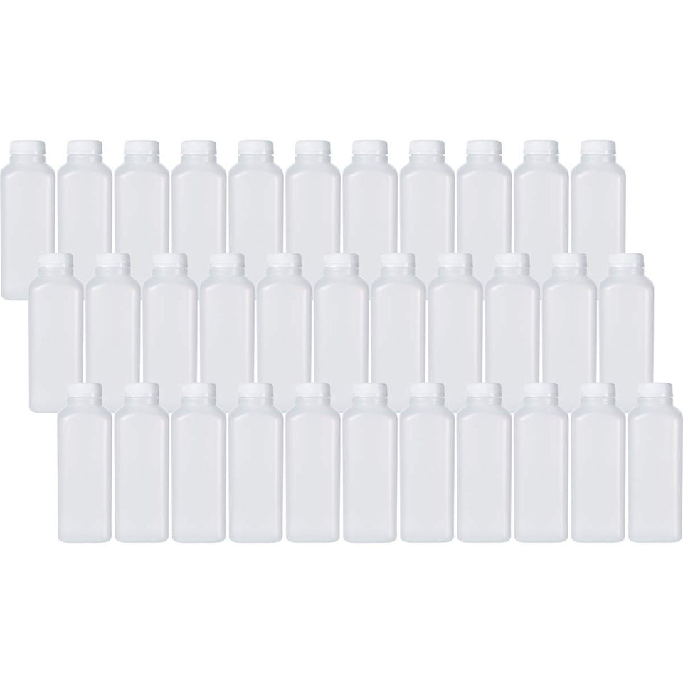 Soymerica 16oz bottle close-up with tamper-evident cap for safe beverage storage