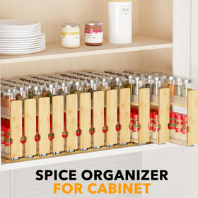 SpaceAid bottom panel clearance enables perfect fit under cabinet lips.