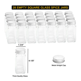 SpaceAid chalk marker allows easy labeling and quick updates on jars.