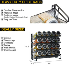 SpaceAid collapsible funnel used to transfer spices mess-free.