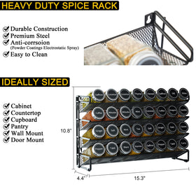 SpaceAid collapsible funnel makes adding spices mess-free and precise.
