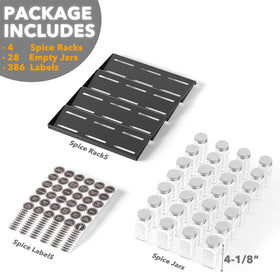 SpaceAid 13x17 inch footprint fits standard drawers for versatile kitchen storage and customization.