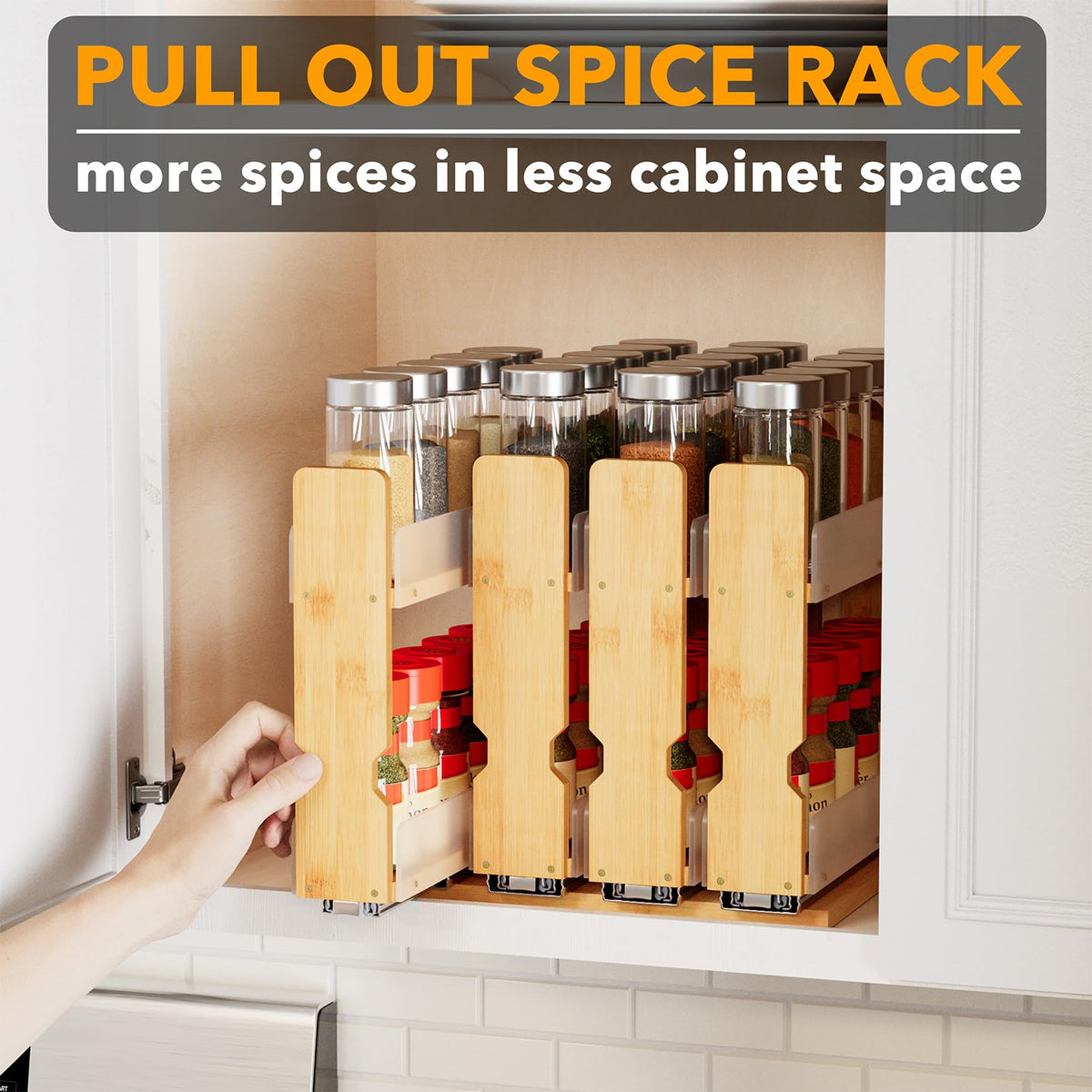 SpaceAid easy-assembly with included hardware simplifies installation.