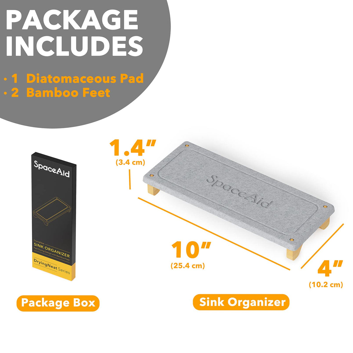 SpaceAid quick-assembly design makes setup easy in minutes.